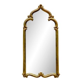 Late 20th Century Vintage Temple Gilt Mirror For Sale