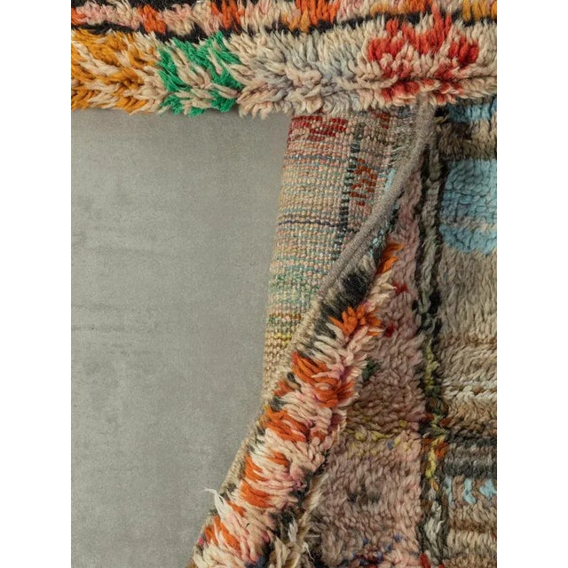 Textile Vintage Boujad Berber Rug, 1980s For Sale - Image 7 of 9