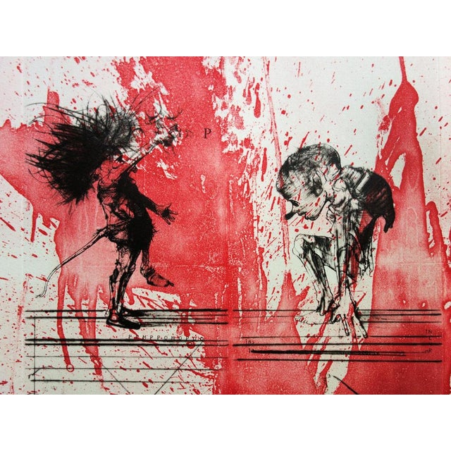 Modern Dado, Fête de Sang, Etching For Sale - Image 3 of 8