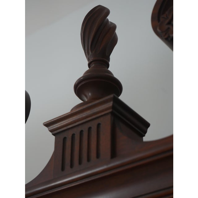 Henkel Harris Model 2348 Mahogany Curio Cabinet For Sale - Image 15 of 18