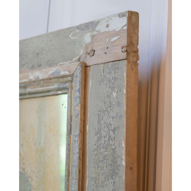 Pair of 19th Century Italian Engraved Mirrors with Original Paint For Sale - Image 10 of 12