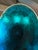Murano Style Aqua Color Dish. This piece comes in an Oval Shape in Coordinating Colors. .