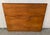 Wood Mid-Century Walnut Bedroom Wall Mirror For Sale - Image 7 of 7