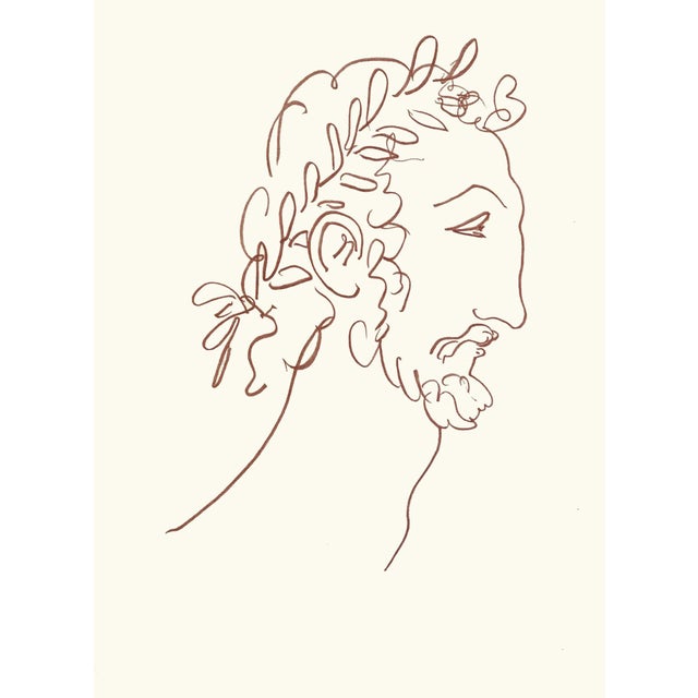 Artist: Henri Matisse (after) Country: France Title: Florilege des amours – Plate 8 Medium: Sanguine lithograph Paper:...