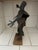 Vintage Brutalist Modernist Welded Steel Figural Sculpture, Signed For Sale - Image 12 of 17