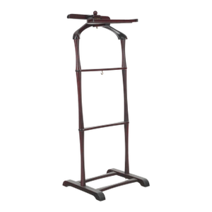 1950s Wood Fitwell Valet Stand Gentleman's Servant