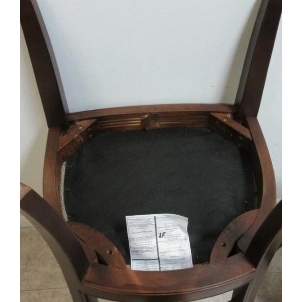 1990s Pair Stanley Furniture Window Back Dining Room Side Chairs A For Sale - Image 5 of 11