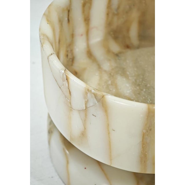 Mid-Century Modern Calacatta Marble Pocket Emptier Vase by Angelo Mangiarotti, Italy, 1968 For Sale - Image 9 of 13