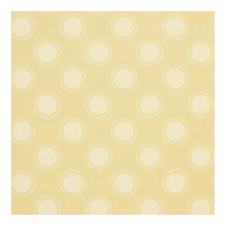 Schumacher x Neisha Crosland Watermark Wallpaper in Corn For Sale