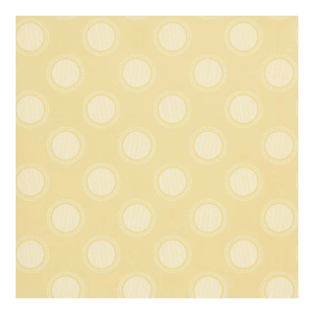 Schumacher x Neisha Crosland Watermark Wallpaper in Corn For Sale