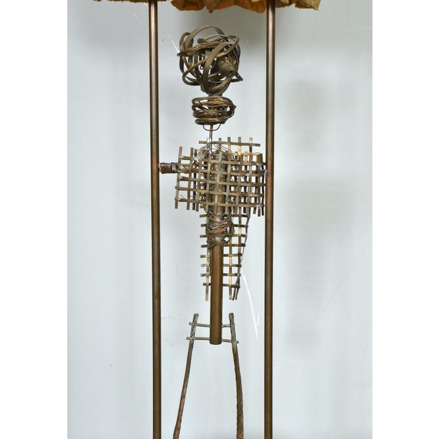 Abstract Standard Floor Lamp Sculpture by David Graves, 1960s For Sale - Image 14 of 18