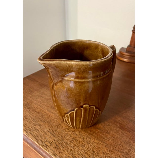 Antique Pottery Pitcher, C. 1890 Chairish