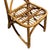 Tan 1950s Restored Mid-Century Rattan Dining Side Chairs With "X" Back- Set of 3 For Sale - Image 8 of 8