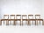 1950s Thierry Dining Chairs in Oak by Guillerme et Chambron for Votre Maison, 1950s, Set of 6 For Sale - Image 5 of 11