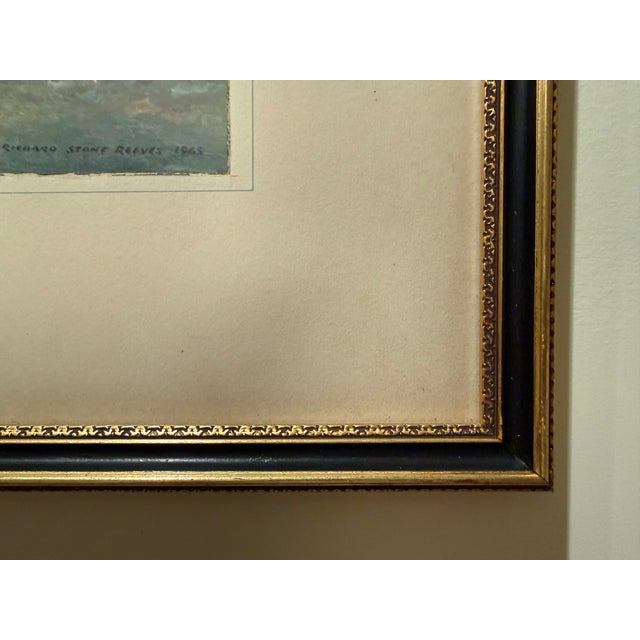 Mid 20th Century Framed Print of Racehorse Jay Trump by Richard Stone Reeves For Sale - Image 11 of 12