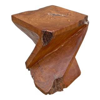 Teakwood Side Table For Sale