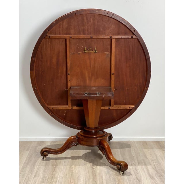 Early 19th Century William IV Mahogany Center Table For Sale In San Francisco - Image 6 of 7