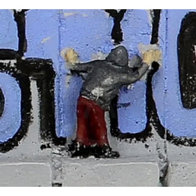 Banksy, Wall Section (Justice), Resin Sculpture For Sale - Image 4 of 5