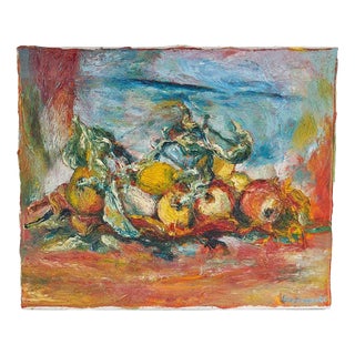 Castagnoli, Still Life Composition, 1990s, Oil Painting on Canvas For Sale