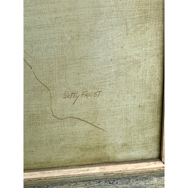 Betty Jo Frost (1930-2011) Oil Painting Female Nude, Framed For Sale - Image 10 of 17