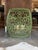 Pair of Crinoline Vintage Floral Lattice Peacock Chairs For Sale In Atlanta - Image 6 of 11