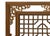 58" Chinese Rectangular Flower Birds Geometric Wood Wall Panel For Sale - Image 9 of 11