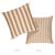 Contemporary Schumacher Hanson I/O Stripe 22" Pillow In Marigold For Sale - Image 3 of 5