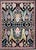 Traditional 8x10 Sophisticated Timeless Black Floral Traditional Hand Knotted Wool Carpet Rug For Sale - Image 3 of 6