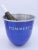 Metal Vintage French Pommery Champagne Ice Bucket (Blue) For Sale - Image 7 of 8