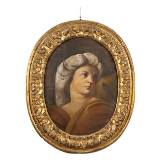 Unknown, Sibyl, Oil on Panel, Framed For Sale