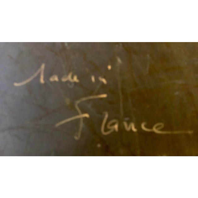 Ebony French Tole Tea Canister For Sale - Image 8 of 9