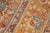 Textile Shabby Chic Vintage 1990's Blue/Yellow Wool Rug - 9'8'' X 12'4'' For Sale - Image 7 of 10