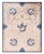 Ivory 1880s Ivory Blue Coral Antique Traditional Chinese Peking Dragon Rug Wool Carpet For Sale - Image 8 of 8