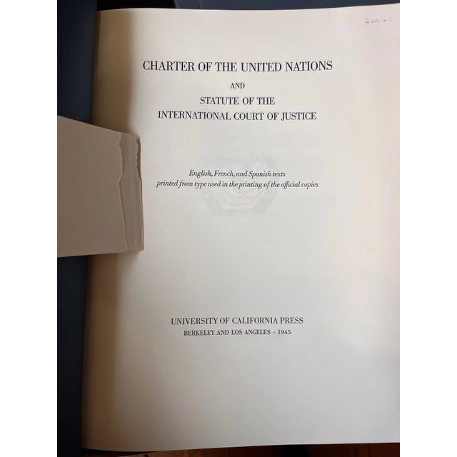 1945 Charter of the United Nations and Statute of the International Court of Justice Published by the University of...