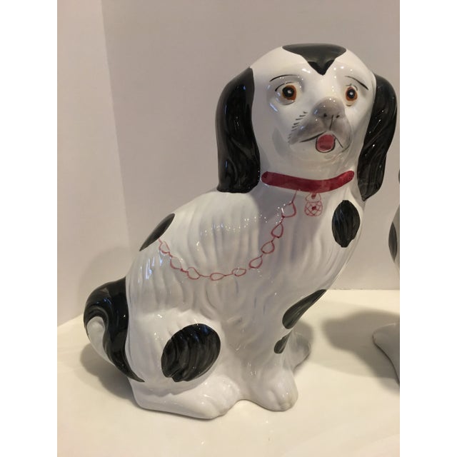 Must love dogs ! You can’t help but to fall in love with these vintage hand painted puppies from Portugal. Circa 1980’s ,...