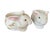 Pair of Vintage Avon Bunny Ceramic Planters – Handcrafted Floral Medley Spring Rabbit Decor, Made in Brazil, 1980s Collectible Set For Sale - Image 6 of 12