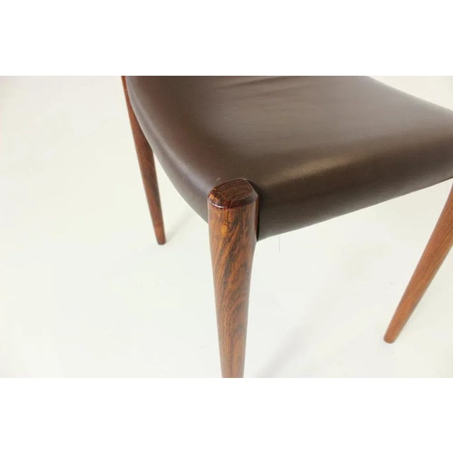 Ottoman by Niels Otto (N. O.) Møller for J.L. Møller For Sale - Image 6 of 9