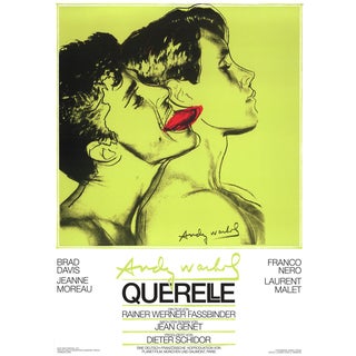 1983 Andy Warhol "Querelle Green" Poster For Sale