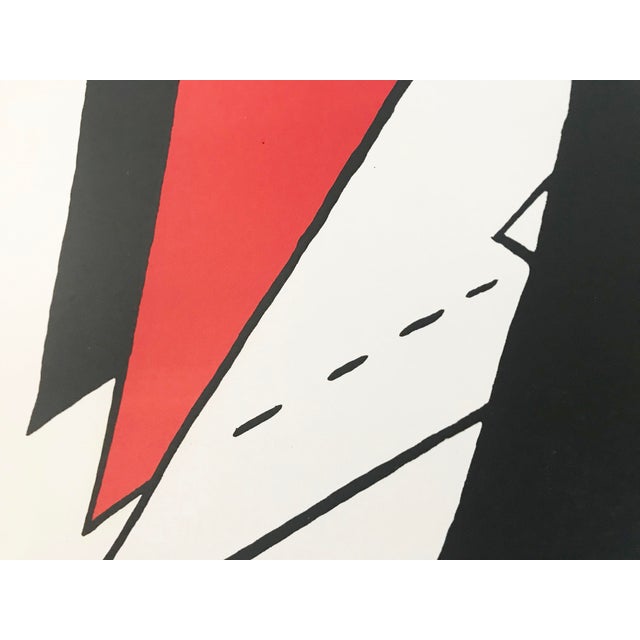 Abstract Alexander Calder "Stabile Ii" Lithograph for Dèrriere Le Miroir 1976 For Sale - Image 10 of 13