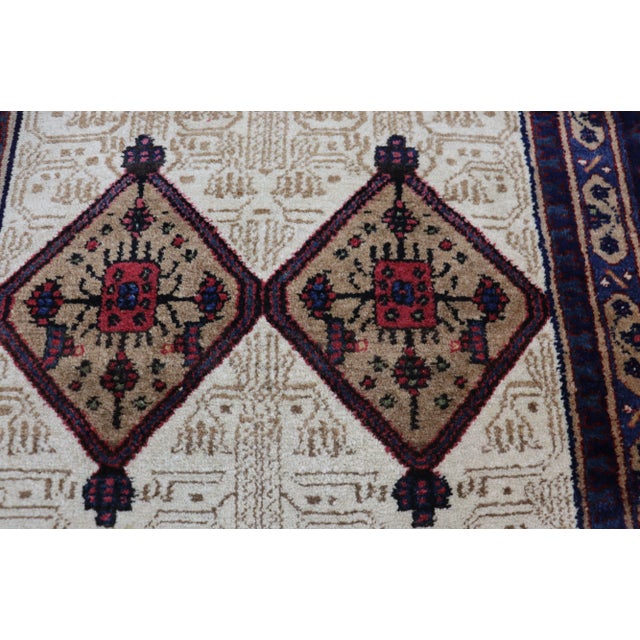 Antique Persian Serab Serapi Rug For Sale - Image 10 of 13