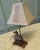 Brown Antique Table Lamp in Bronze, 1900 For Sale - Image 8 of 11