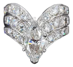 3.10 Ct Diamond Ring Size 6