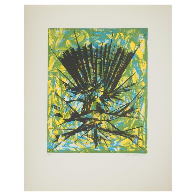 Jimmy Ernst, Surrealist Flight, Original Lithograph For Sale
