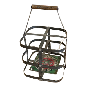 Vintage French Bottle Carrier