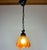 Vintage Murano Amber Glass Pendant, Italian Art Glass Hanging Light With Warm Diffused Glow For Sale - Image 6 of 15