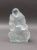 Mid 20th Century Mid 20th Century Lalique Crystal France Hiver the Four Seasons Winter Statue Series Figure For Sale - Image 5 of 11