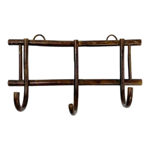 Vintage Bentwood Three Loop Wall Hook