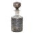 Beautiful Antique 19th Cen. Derby Quadruple Plate Repousse Decanter For Sale