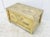 Decorative Embossed Brass Kindling Box For Sale - Image 4 of 7