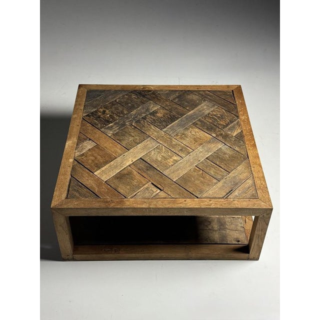 Wood Versailles Square Coffee Table For Sale - Image 7 of 18
